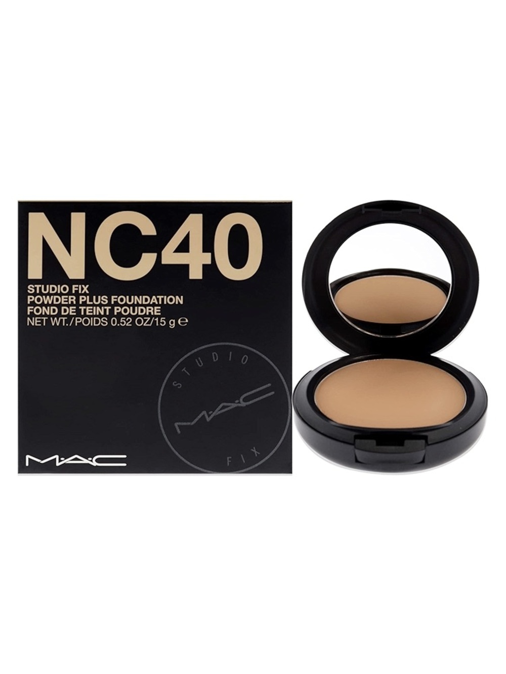 MAC Cosmetics Studio Fix Powder Plus Foundation -NC40- [ORIGINAL FORMULA] NEW